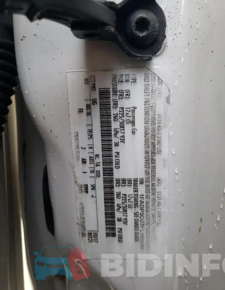 1FADP5CU7FL105088 Photo# 14