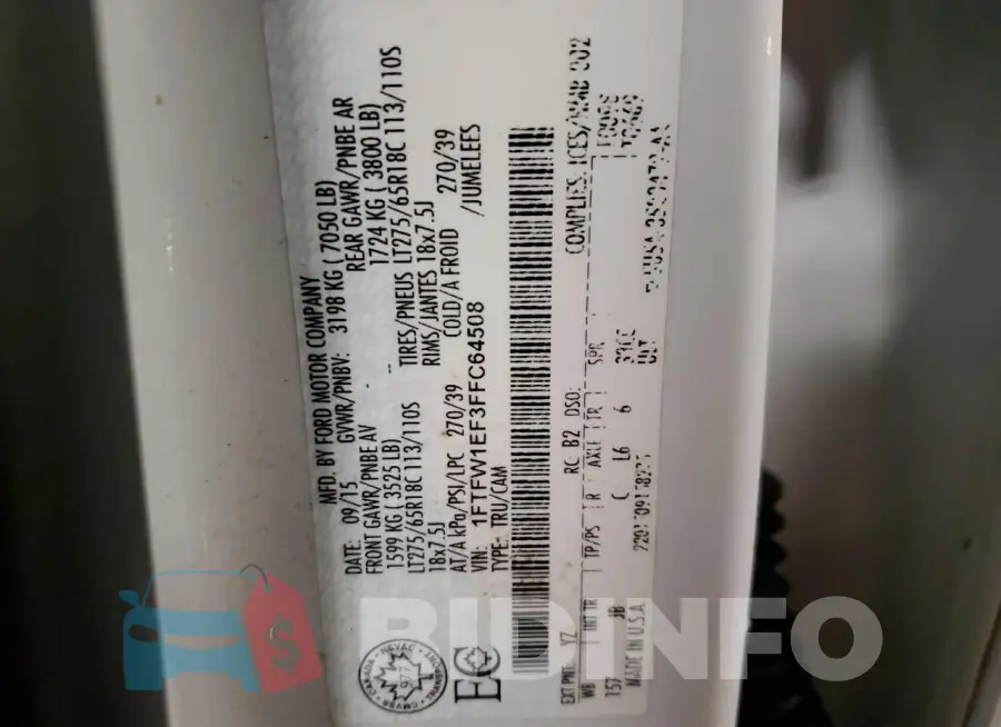 1FTFW1EF3FFC64508 Photo# 12