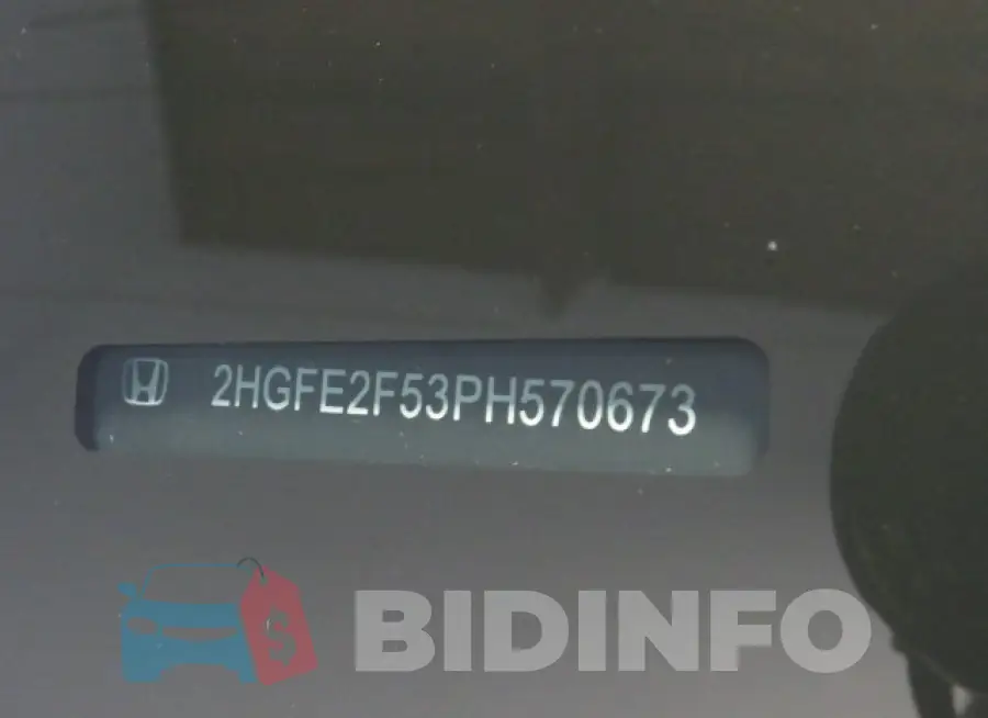 2HGFE2F53PH570673 Photo# 10