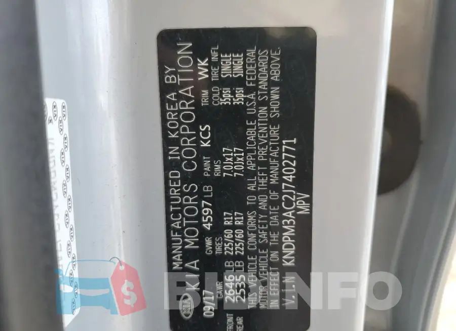 KNDPM3AC2J7402771 Photo# 13