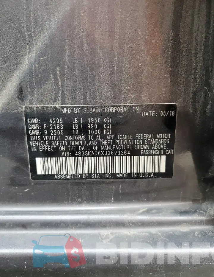 4S3GKAD6XJ3623364 Photo# 12