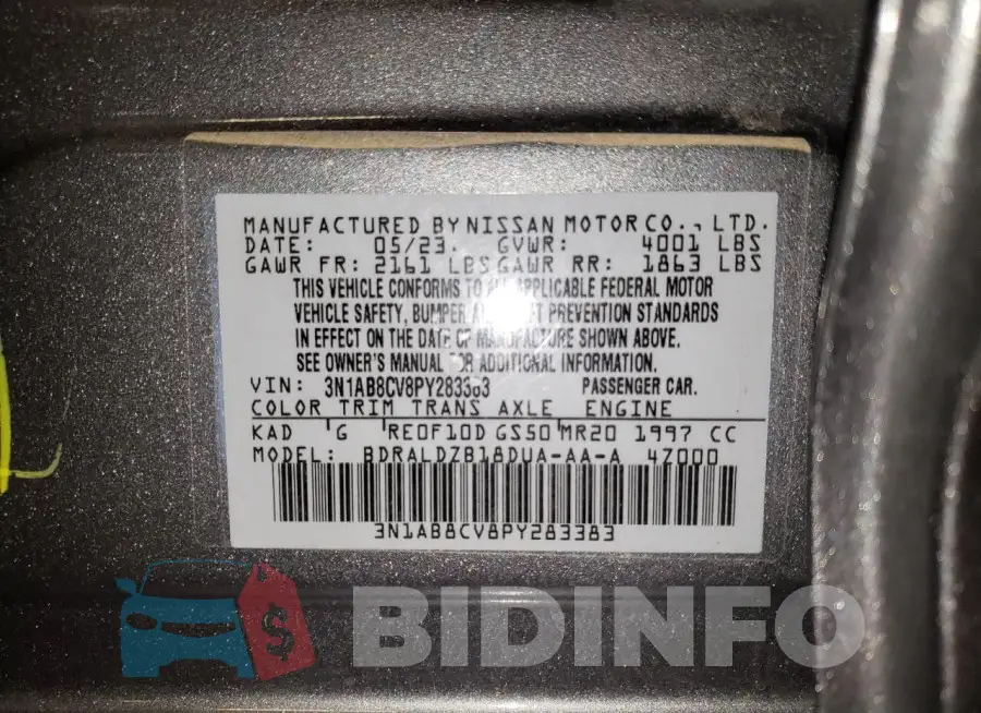 3N1AB8CV8PY283383 Photo# 12