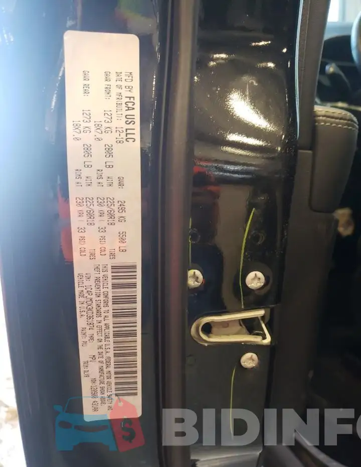 1C4PJMDX3KD361874 Photo# 12