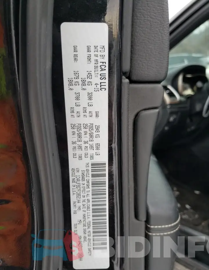 1C4RJFBG7FC852144 Photo# 12