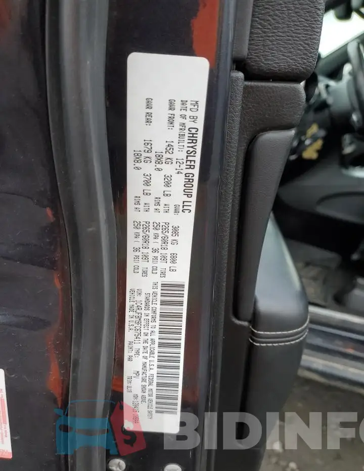1C4RJFBM9FC675411 Photo# 13