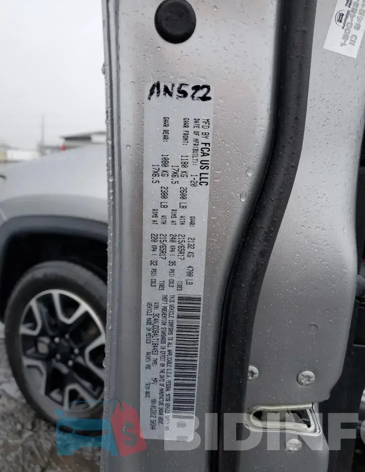 3C4NJDDB4LT184453 Photo# 13