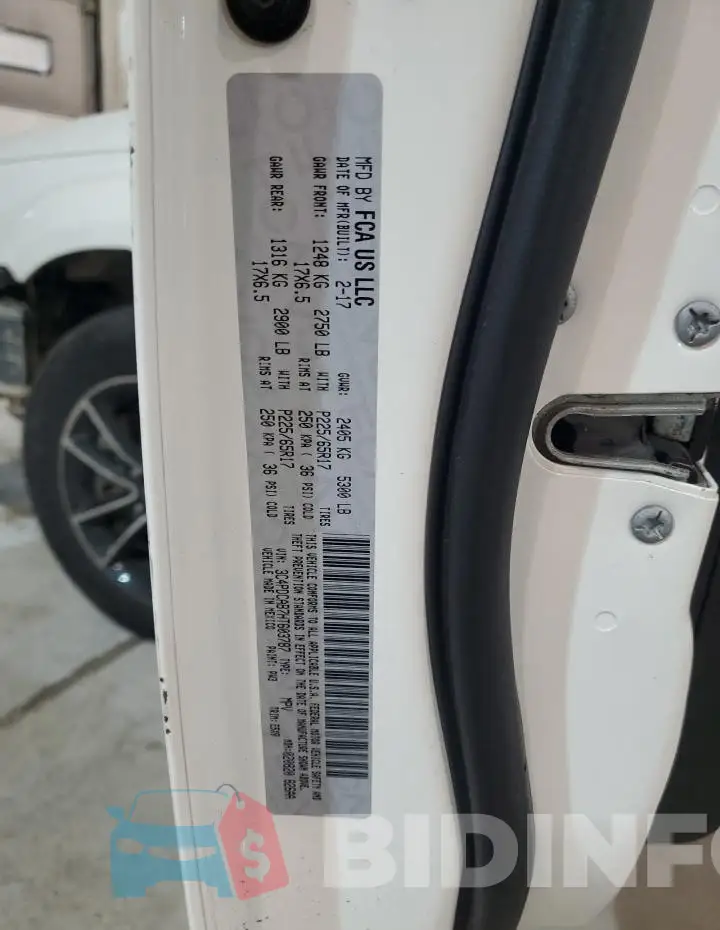 3C4PDCAB7HT603787 Photo# 12