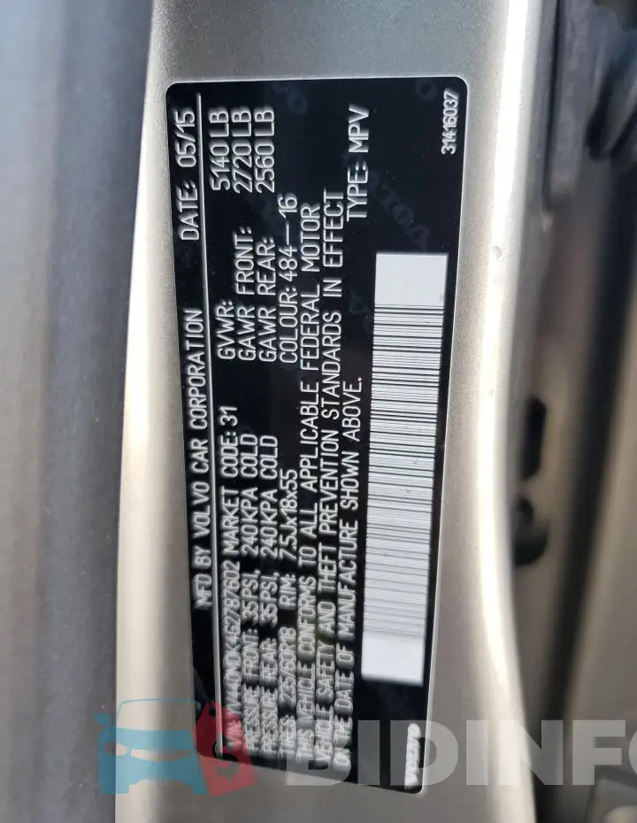 YV440MDK4G2787602 Photo# 13