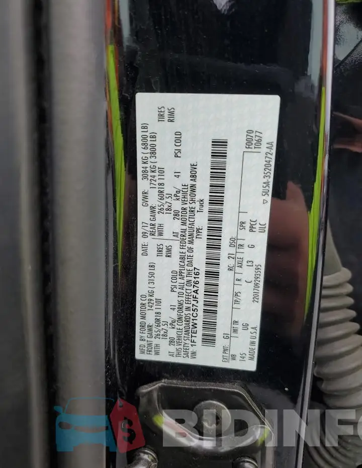 1FTEW1C57JFA76167 Photo# 12