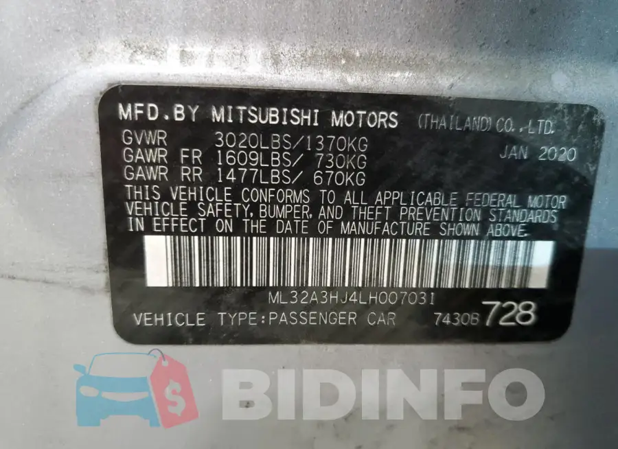 ML32A3HJ4LH007031 Photo# 12