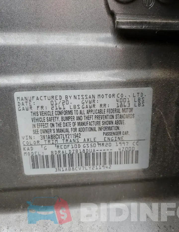 3N1AB8CV7LY211942 Photo# 12