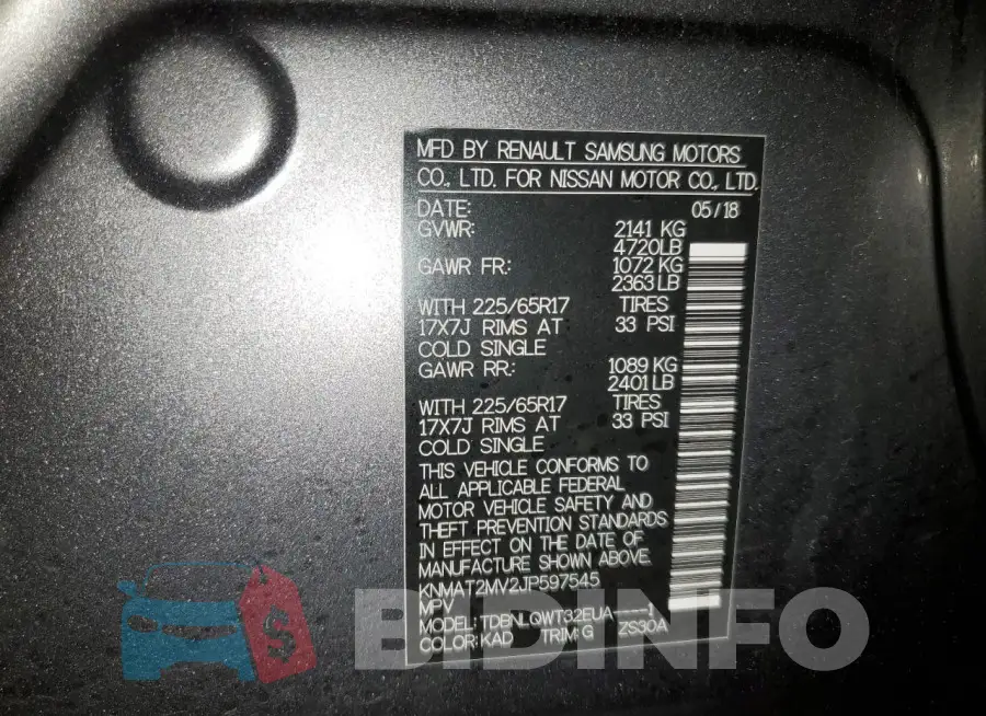 KNMAT2MV2JP597545 Photo# 13