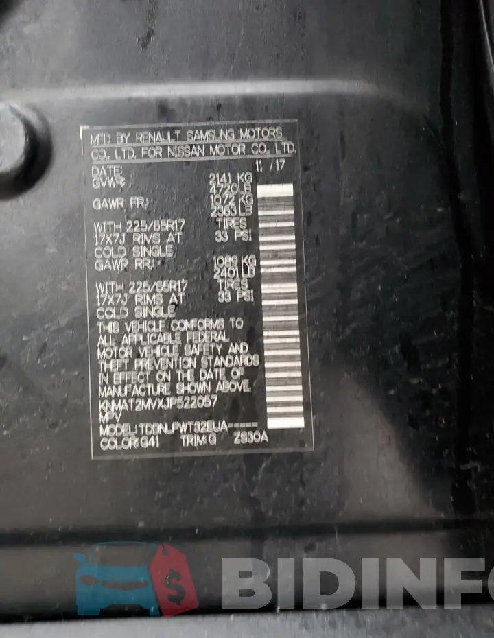 KNMAT2MVXJP522057 Photo# 12