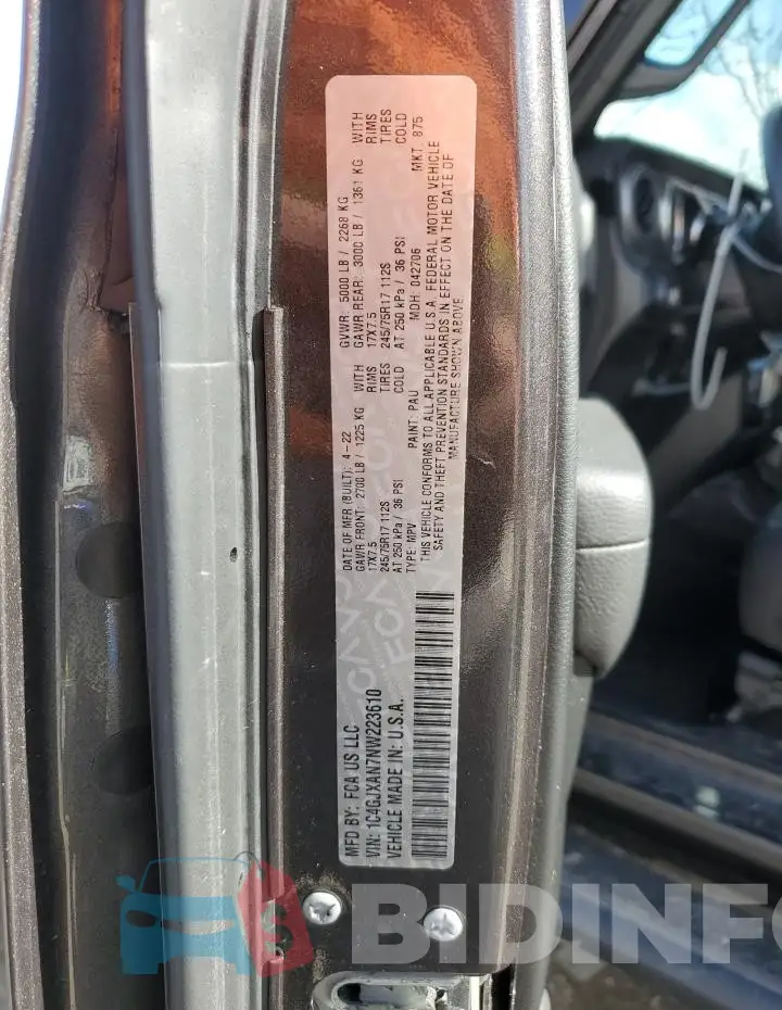 1C4GJXAN7NW223610 Photo# 12