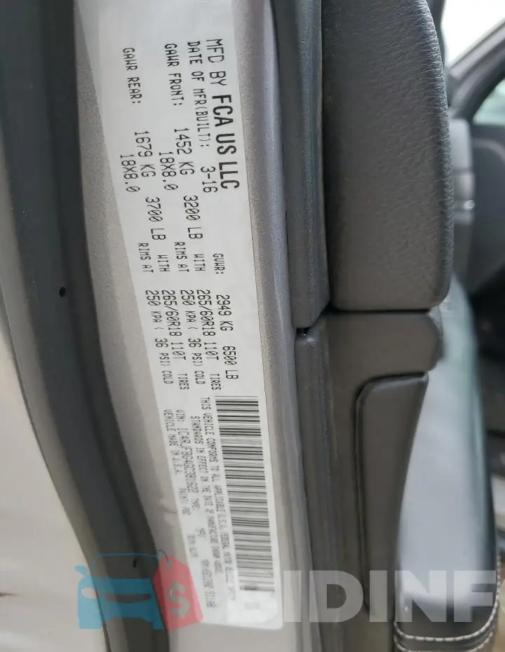 1C4RJFBG4GC381622 Photo# 14