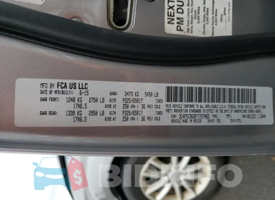 3C4PDCBG9FT727065 Photo# 13