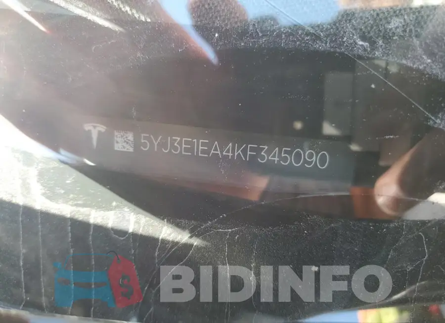5YJ3E1EA4KF345090 Photo# 12