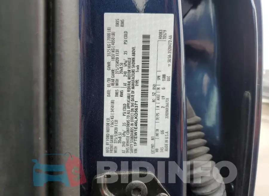 1FTEW1E46LKD56371 Photo# 12
