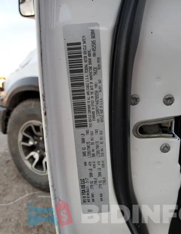 1C6RR7YT4HS789250 Photo# 12