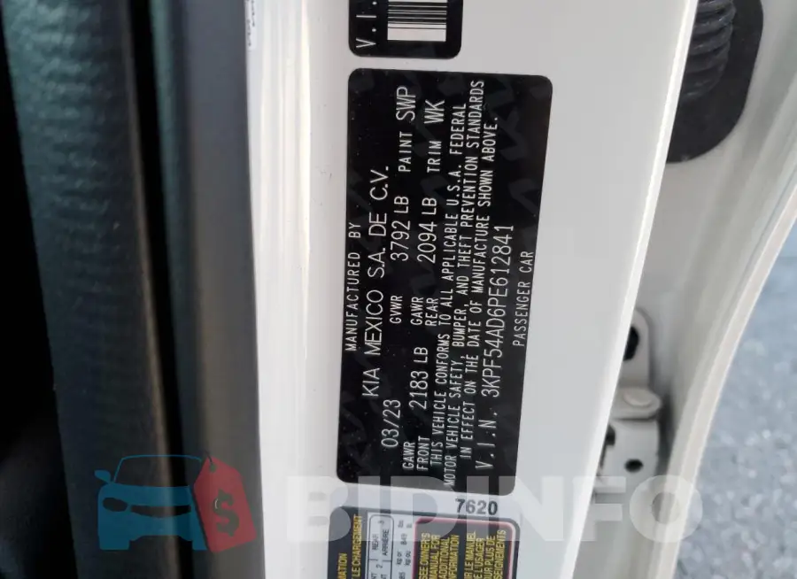 3KPF54AD6PE612841 Photo# 12