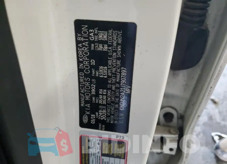 KNDJN2A21J7907897 Photo# 12