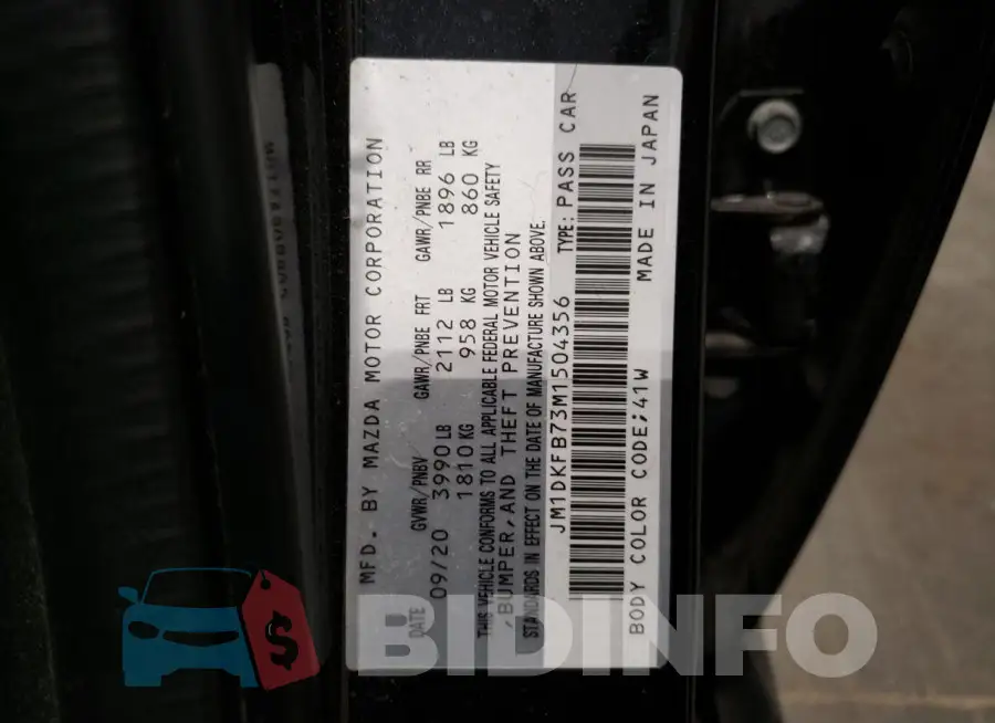 JM1DKFB73M1504356 Photo# 12