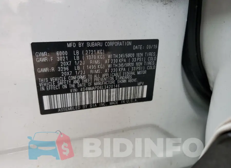 4S4WMAPD6L3420146 Photo# 13