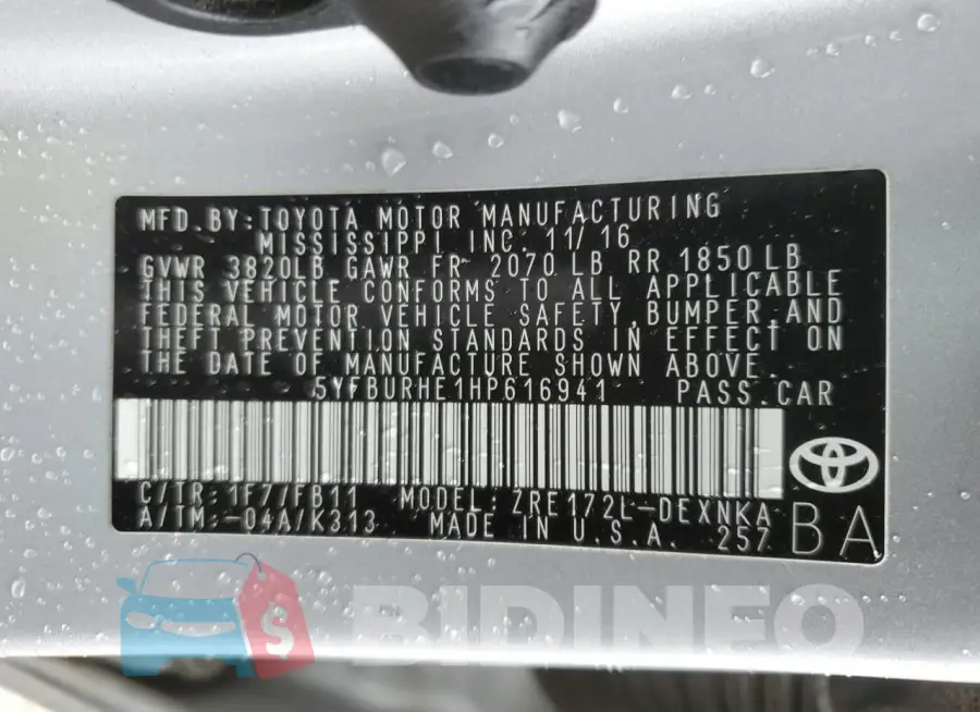 5YFBURHE1HP616941 Photo# 12