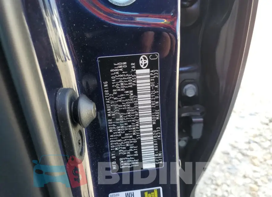5YFEPMAE7NP390627 Photo# 12