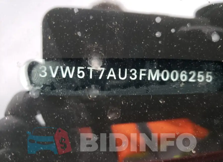 3VW5T7AU3FM006255 Photo# 12