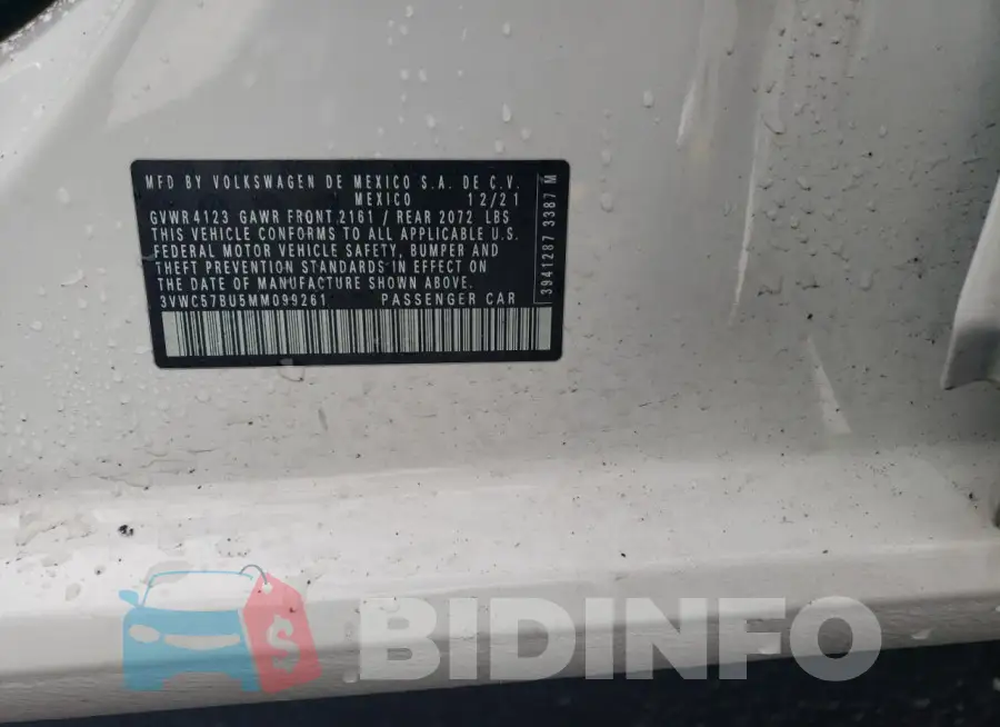 3VWC57BU5MM099261 Photo# 12