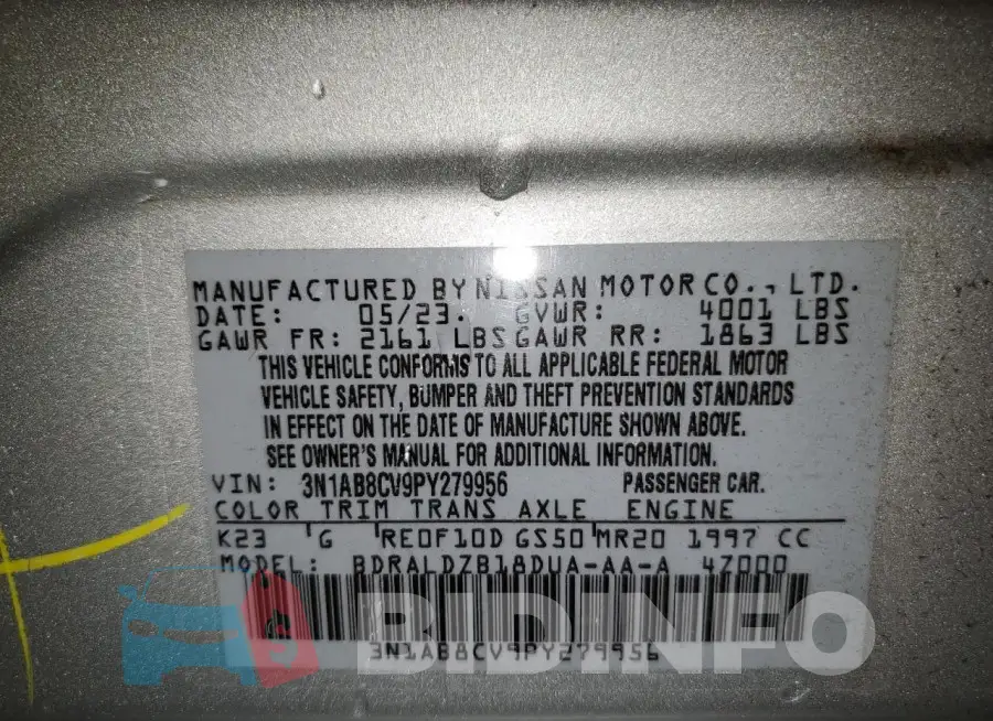 3N1AB8CV9PY279956 Photo# 12