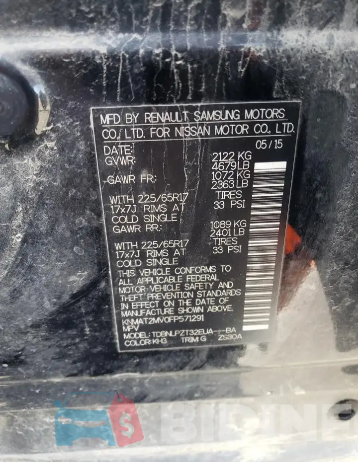 KNMAT2MV0FP571291 Photo# 13