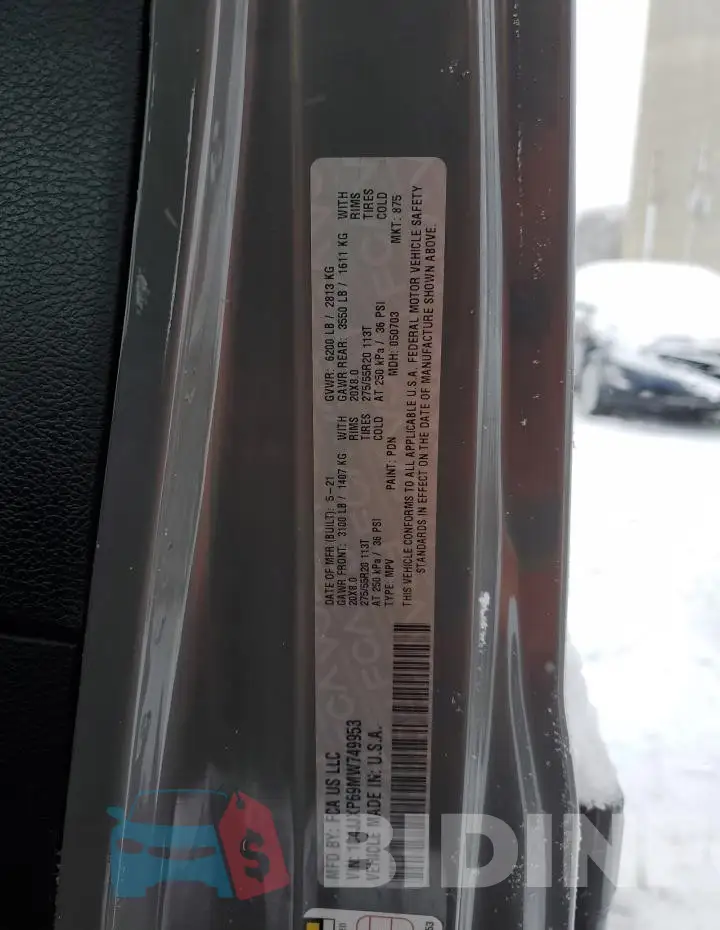 1C4JJXP69MW749953 Photo# 12