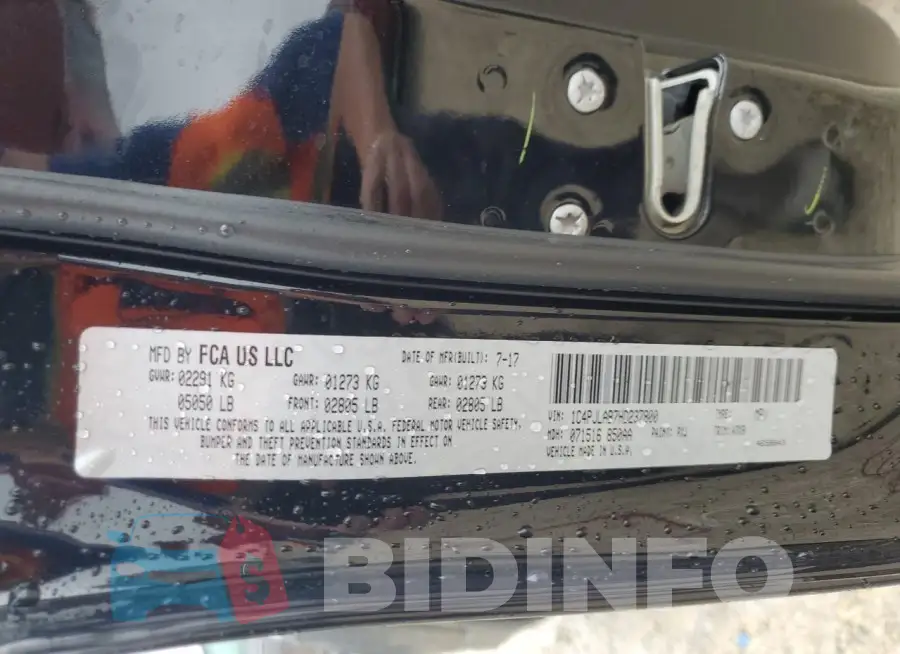 1C4PJLAB7HD237800 Photo# 14