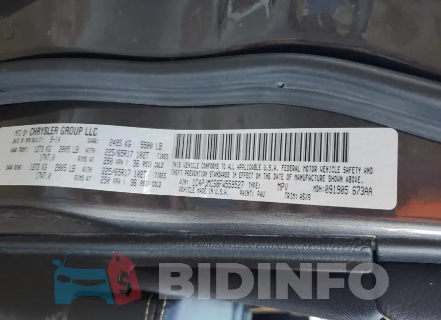 1C4PJMCS8FW559527 Photo# 13