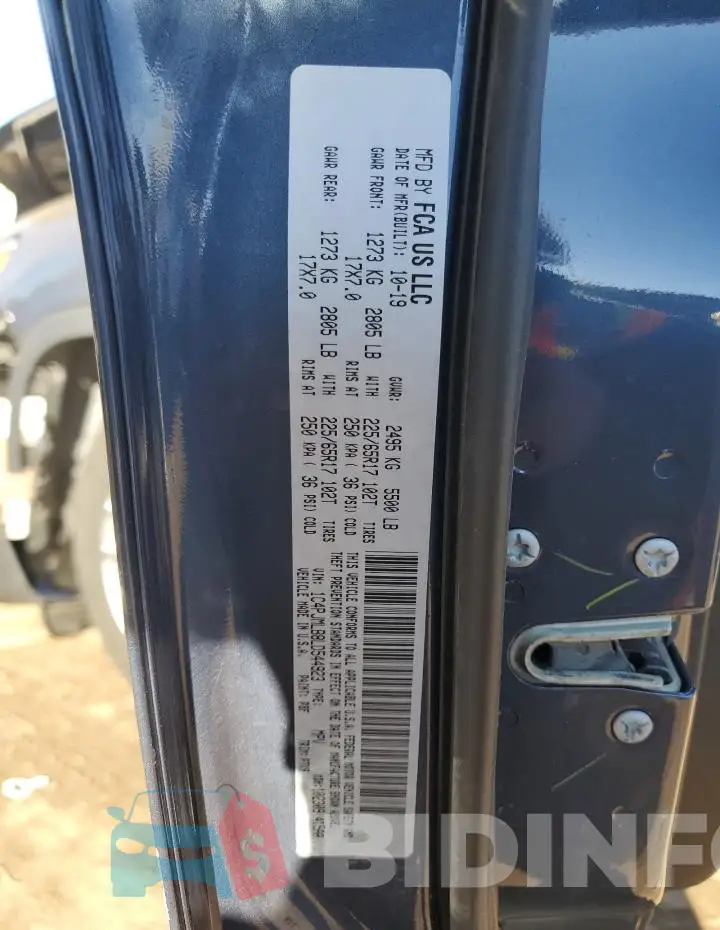 1C4PJMLB8LD544923 Photo# 12