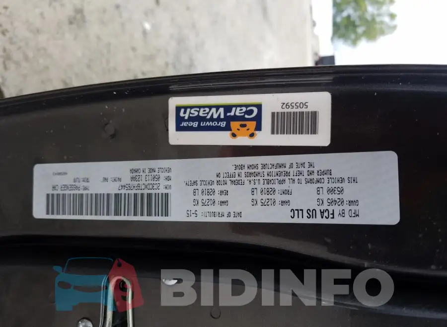 2C3CDXCT6FH765447 Photo# 10