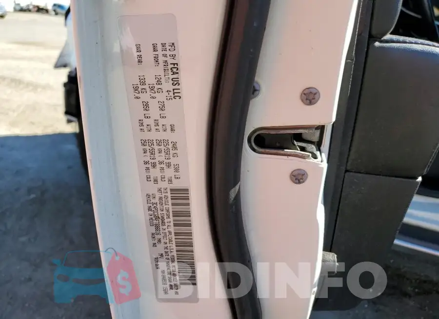 3C4PDCGB4FT686616 Photo# 13
