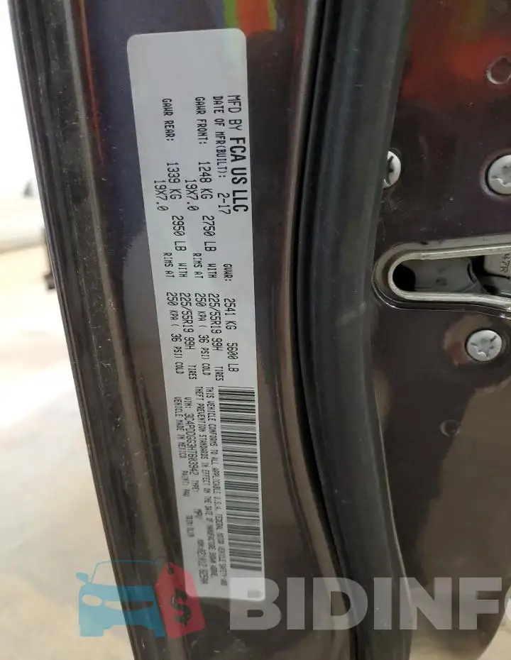 3C4PDDGG3HT603942 Photo# 14