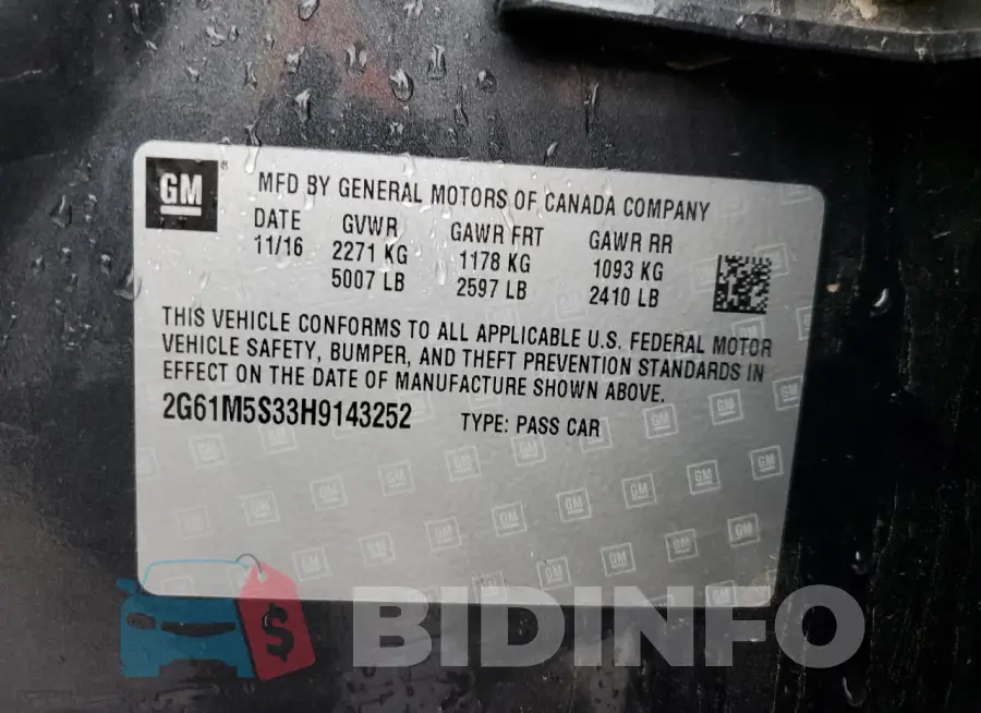 2G61M5S33H9143252 Photo# 13