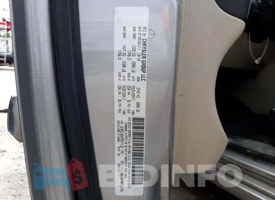 2C4RC1BGXFR577132 Photo# 14