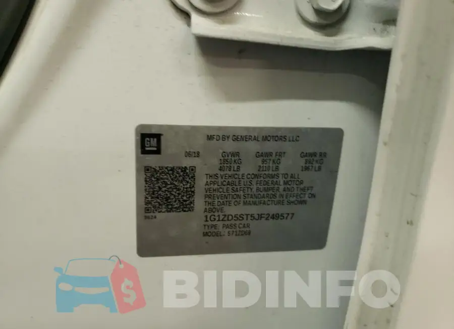 1G1ZD5ST5JF249577 Photo# 12
