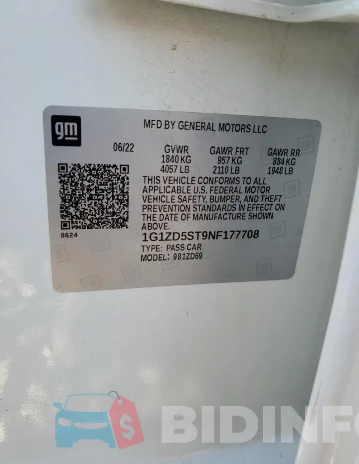 1G1ZD5ST9NF177708 Photo# 12