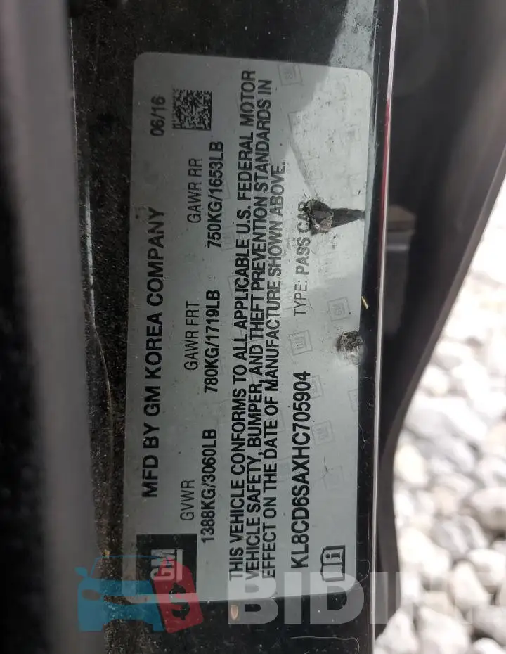 KL8CD6SAXHC705904 Photo# 13