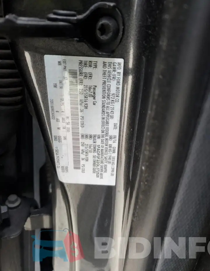 1FADP3F22GL372526 Photo# 12