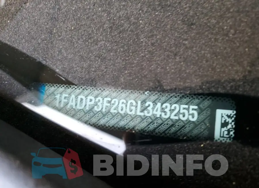 1FADP3F26GL343255 Photo# 12