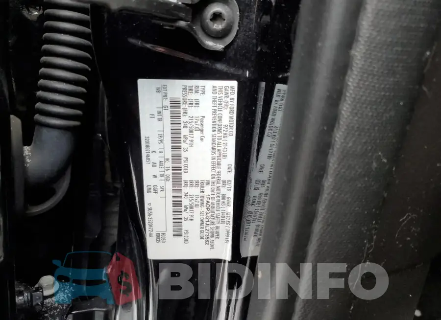 1FADP3J21JL273582 Photo# 12
