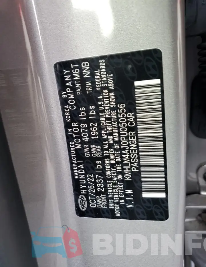 KMHLM4AJ0PU050556 Photo# 12