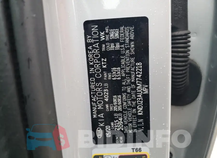 KNDJ23AU0M7742218 Photo# 12